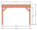 Refter veranda | 375 x 400 cm