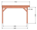 Refter veranda | 550 x 400 cm