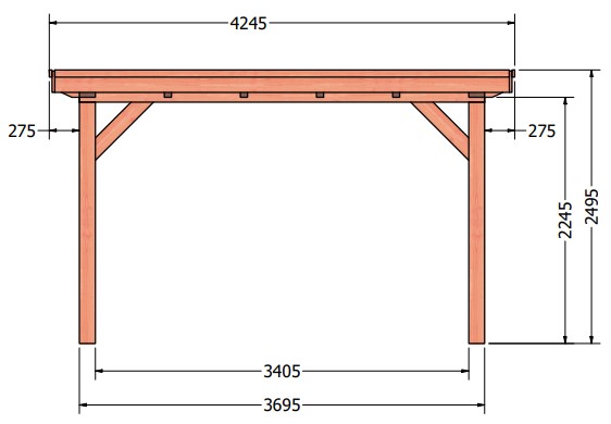 Florance veranda 650 x 425cm