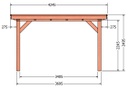 Florance veranda 650 x 425cm