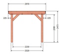 Siena veranda | 640 x 300 cm