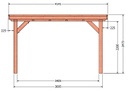 Siena veranda | 415 x 415 cm