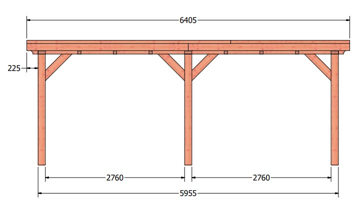 Siena veranda | 640 x 415 cm