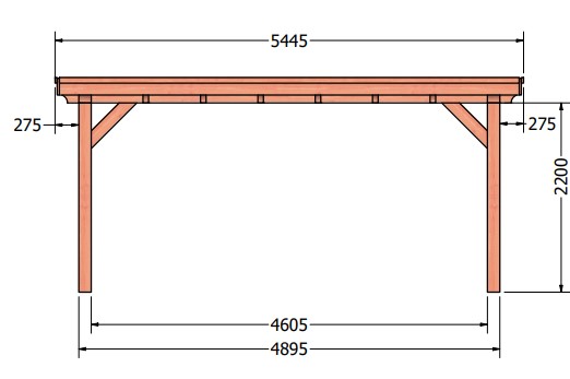 Toscane XL veranda | 940 x 545 cm