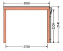 Palermo veranda | 545 x 310 cm