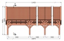 Kapschuur de Hofstee XXL | 1145 x 595