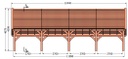 Kapschuur de Hofstee XXL | 1250 x 595