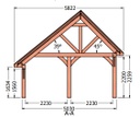 Kapschuur de Hofstee XXL | 1505 x 595