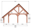 Kapschuur de Hofstee XXL | 785 x 720