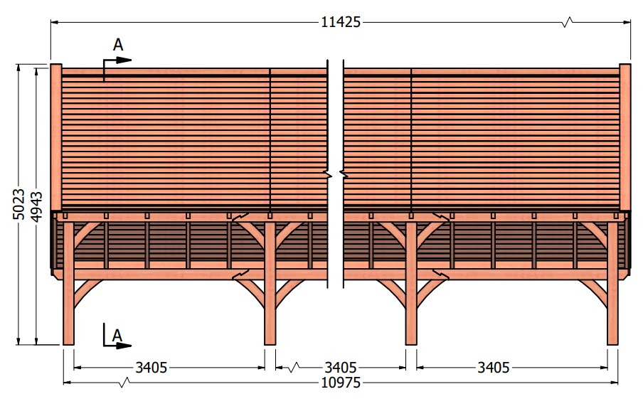 Kapschuur de Hofstee XXL | 1145 x 720