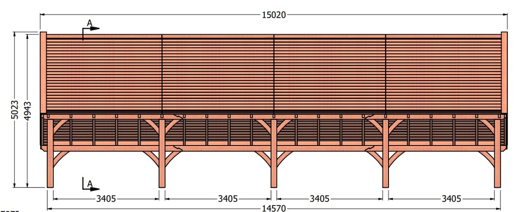 Kapschuur de Hofstee XXL | 1505 x 720