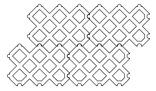 Grastegel | Basic | 8 x 40 x 60 cm