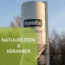 ROMFIX® Drainagemortel silo met trasmeel 20 ton