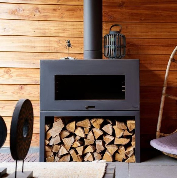 Enok Buitenhaard Rechthoekig model | 1000x500x1000mm