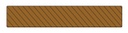 FiberDeck WPC kantplank | 2.3x13.8x300cm