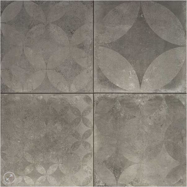 Cerasun Grey Melange Dekor | 60x60x4cm