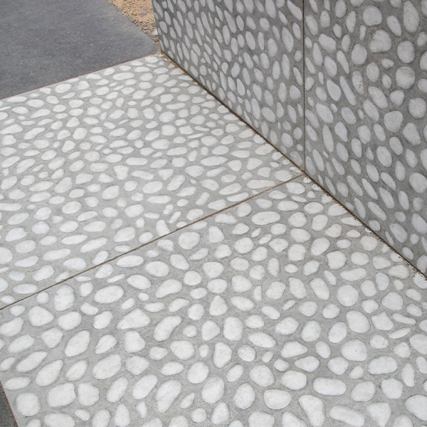 Pebble Tiles 90x90x2cm | 2 kleuren