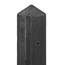 Nobifix | hout en beton | antraciet | icl. plaatsting