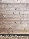 Basic houten veranda wand | Blokhut profiel | Douglas hout