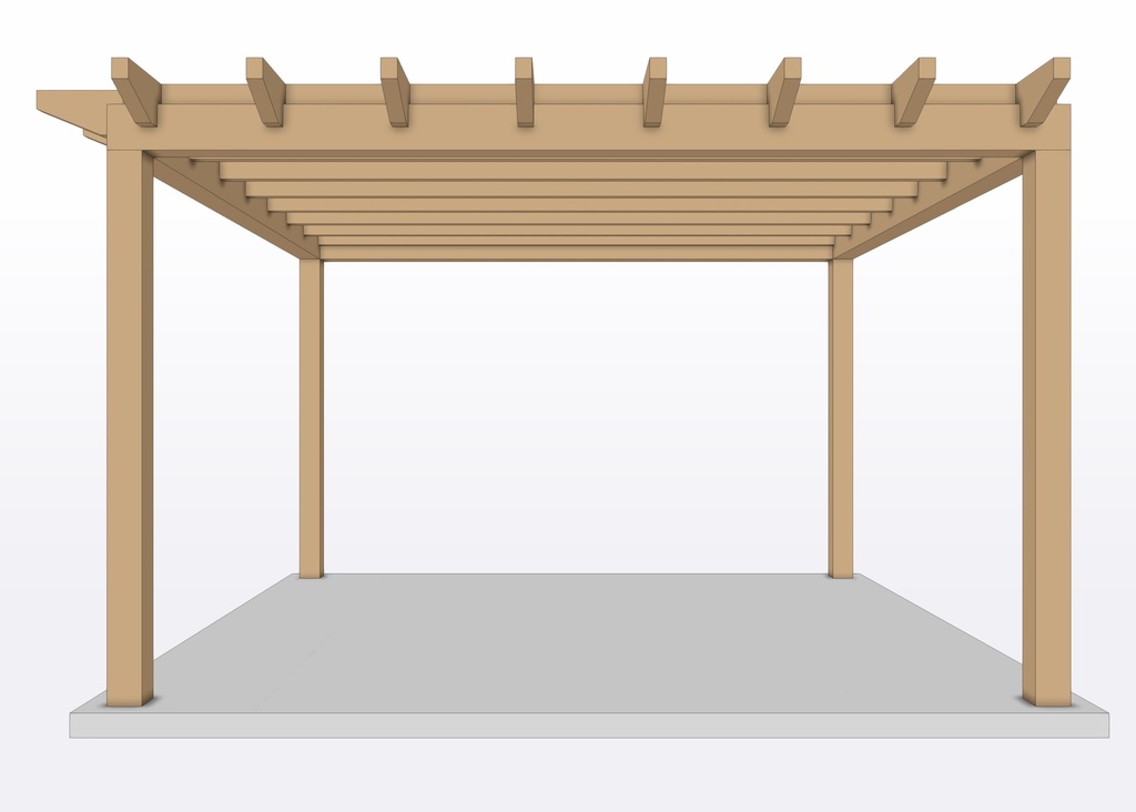 Excellent prefab frame | 400cm diep - 433cm dak