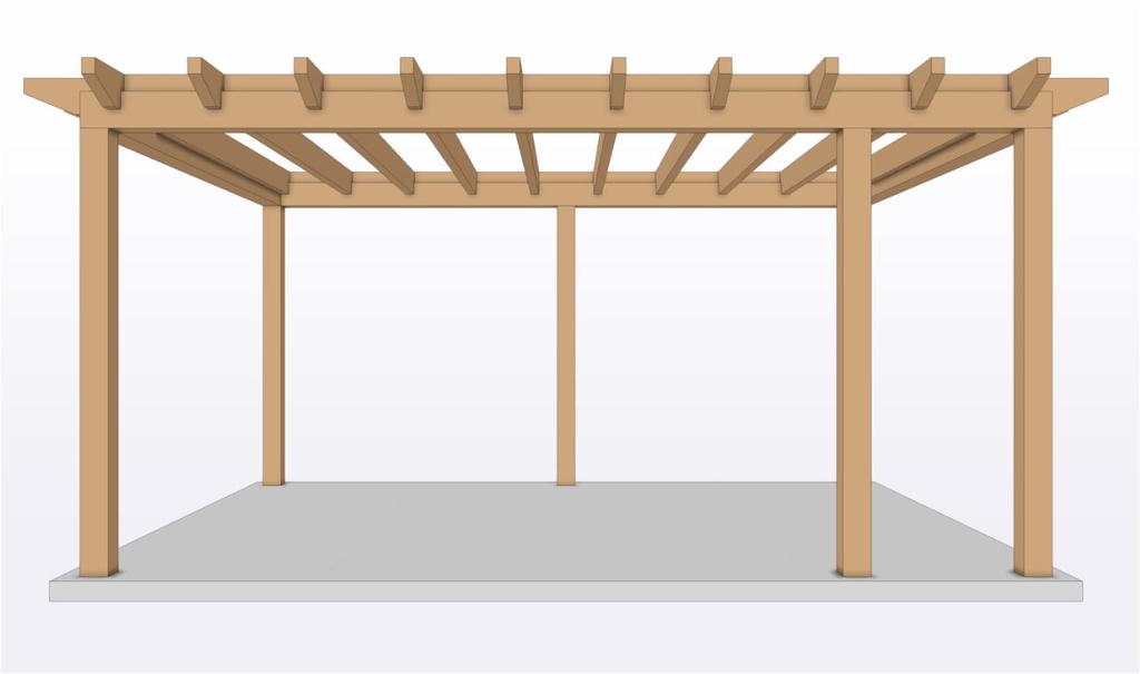 Excellent prefab frame | 400cm diep - 433cm dak