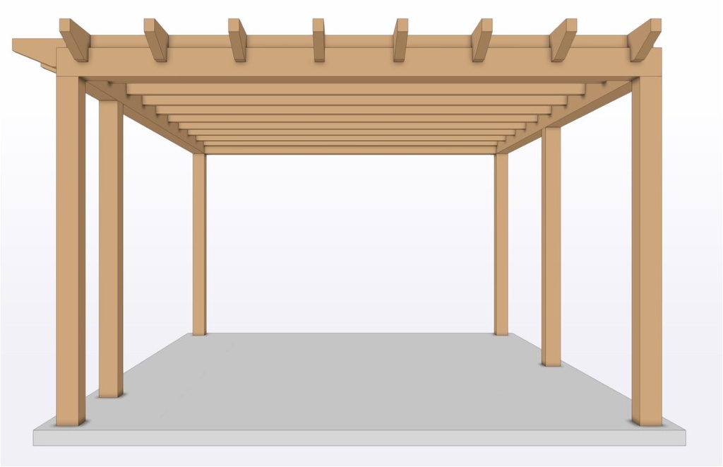 Excellent prefab frame | 400cm diep - 433cm dak