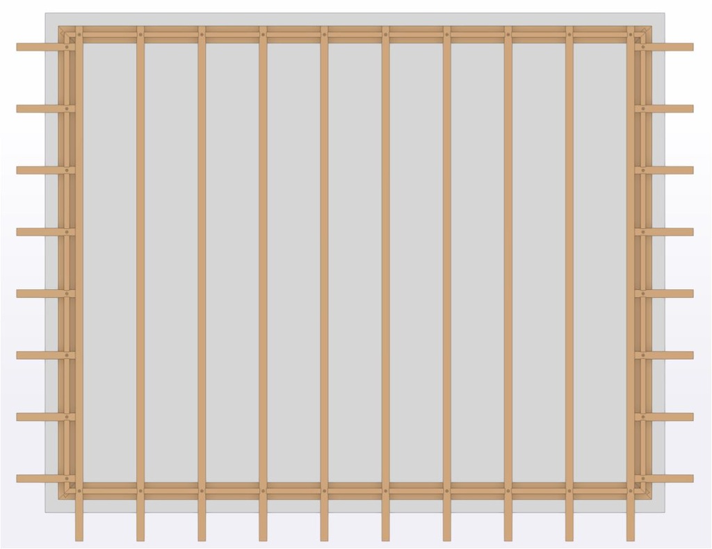 Excellent prefab frame | 400cm diep - 433cm dak