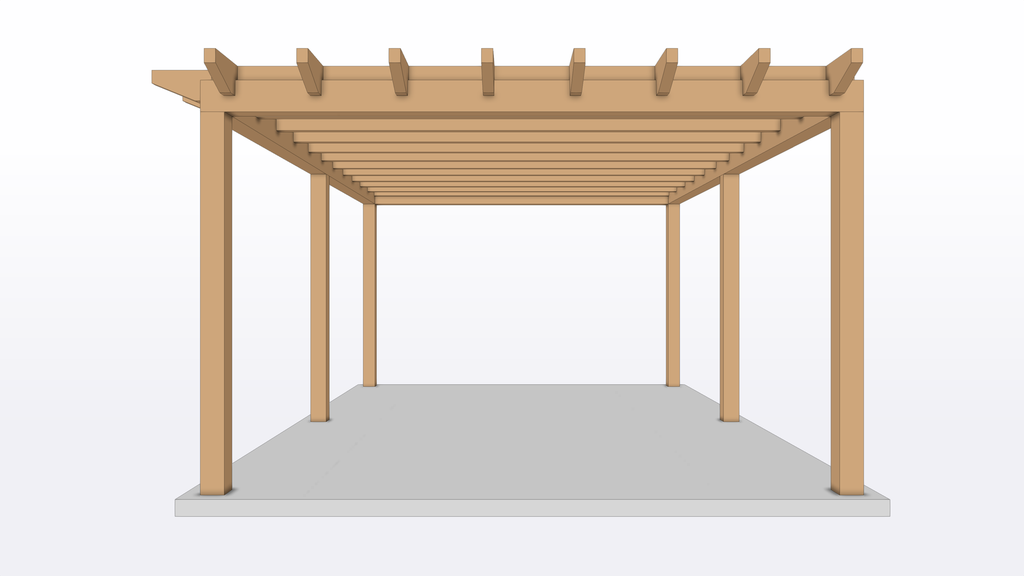 Excellent prefab frame | 400cm diep - 433cm dak