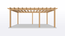 Excellent prefab frame | 400cm diep - 433cm dak