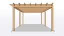 Excellent prefab frame | 400cm diep - 433cm dak