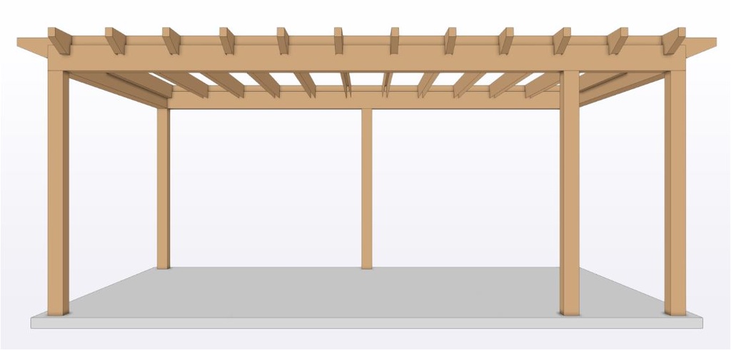 Excellent prefab frame | 400cm diep - 433cm dak