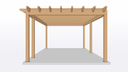 Excellent prefab frame | 400cm diep - 433cm dak