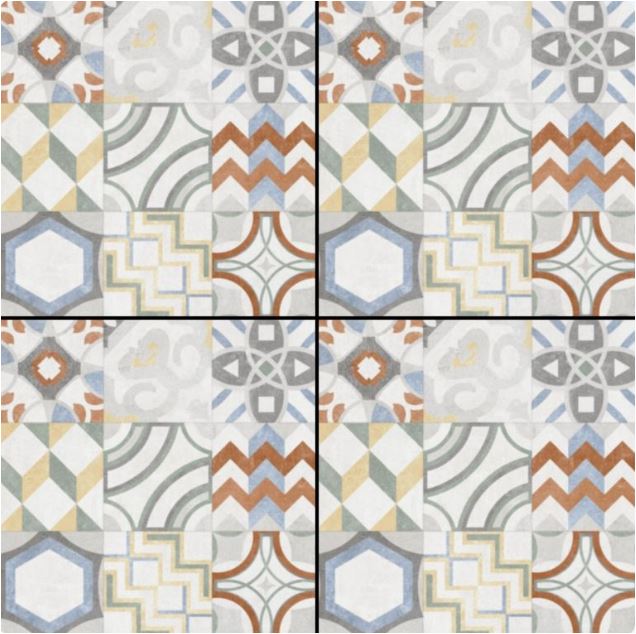 GeoCeramica Porto | 60x60x4cm | Mix