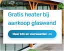 Luxe glazen schuifwanden | Breedte tot 300cm x Hoogte tot 245cm