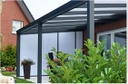 Zijwand voor aluminium veranda | 3 uitvoeringen &amp; 6 kleuren