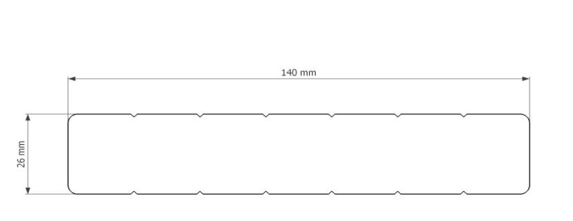 Thermisch gemodificeerd Vuren vlonderplank 26x140 | 2 lengtes