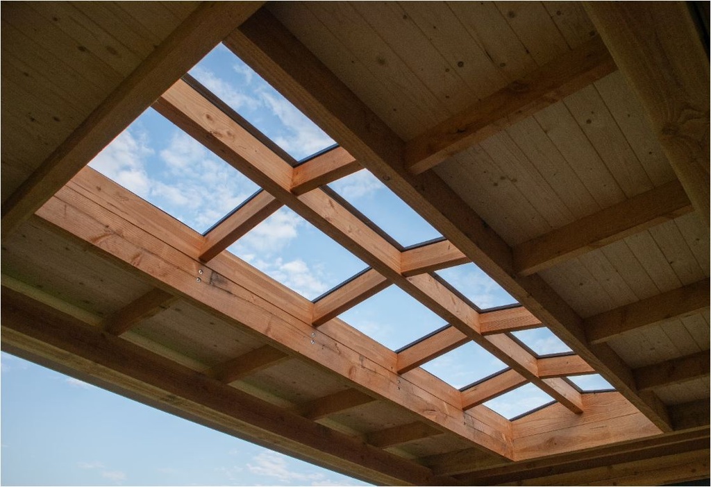 Lichtstraat Zadeldak | 2 uitvoeringen &amp; diverse maten