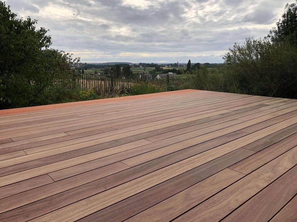 Ipé B-FIX vlonderplank 2.1x14.5cm | glad en geschaafd