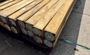 Paal Cloeziana 15-20cm | fijnbezaagd | 2 maten &amp; diverse lengtes