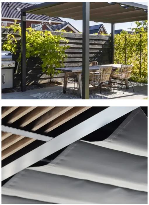Luxxout Terrasoverkapping Solem Tibelly | tot 400cm breed &amp; 500cm uitval