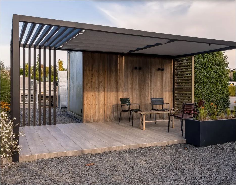 Luxxout Terrasoverkapping Solem Tibelly | tot 400cm breed &amp; 500cm uitval