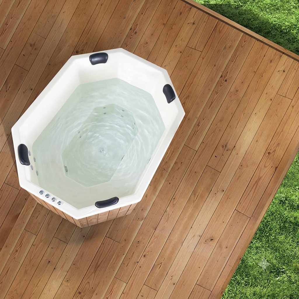 Urbantub Octava XL | 240x180cm + Warmtepomp 7kW