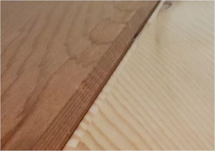 Red Cedar planchet | 18x130x1250mm rondom mes &amp; groef