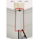 Uitwendig hoekprofiel | 4mtr lengte &amp; basis met afwerking