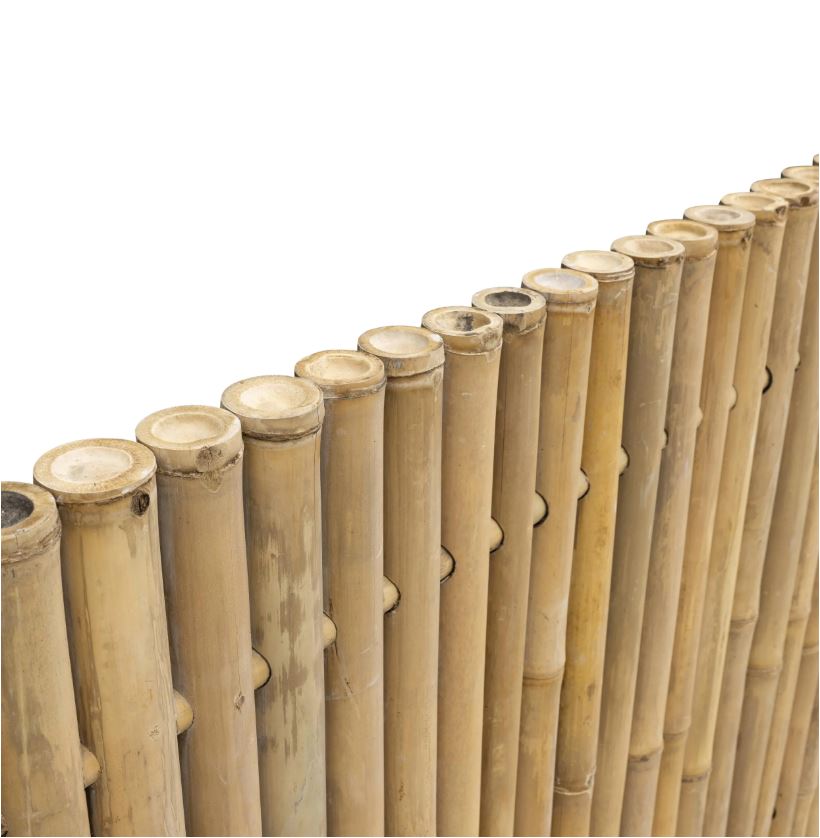 Bamboe schutting naturel | 5 hoogte maten leverbaar