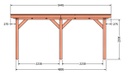 Florance veranda 545 x 360cm