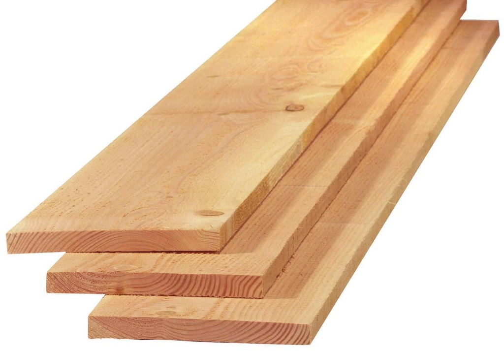 Plank douglas | 2.2x20cm | vers en fijnbezaagd