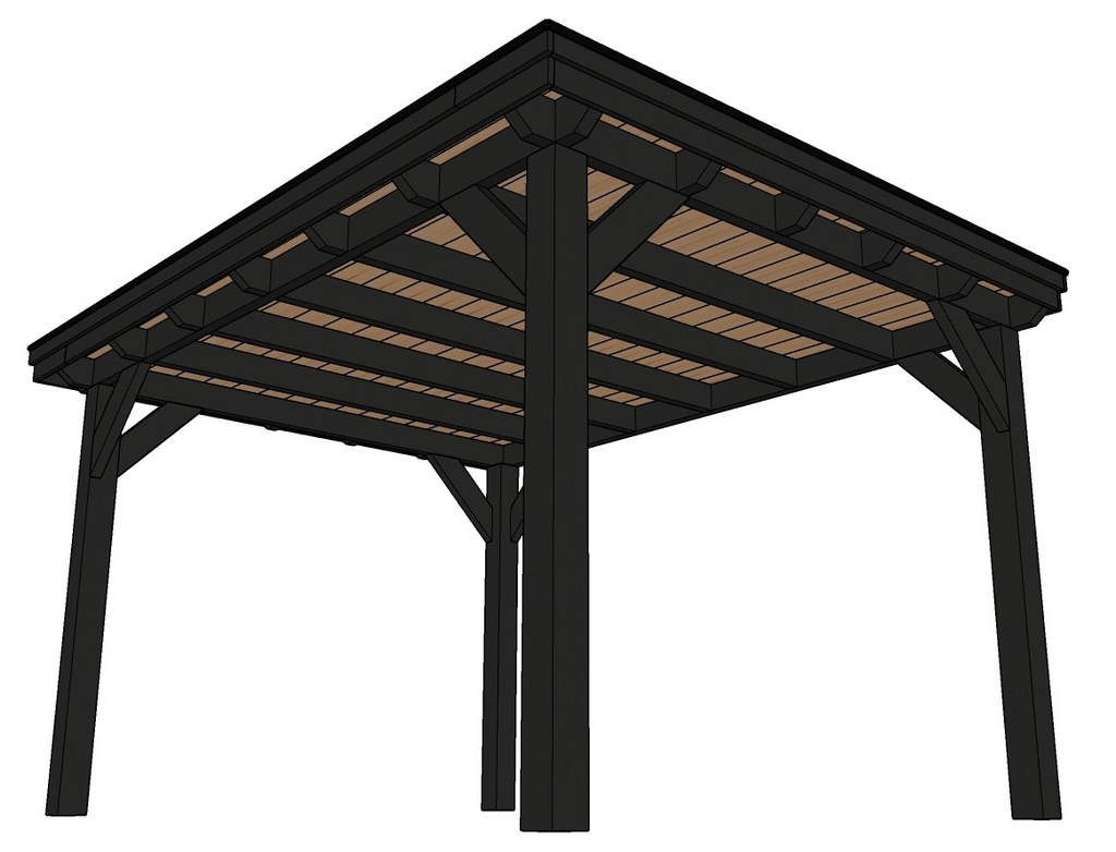 BlackLine Classic veranda 400 cm diep