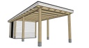 Foligno Eiken buitenverblijf | 950 x 325 cm