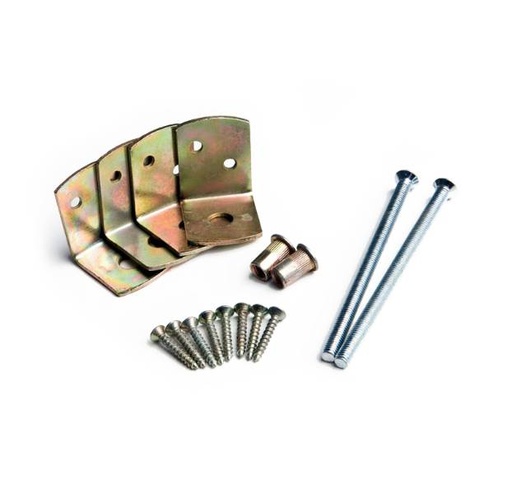 Montageset t.b.v. hout-beton schutting